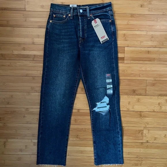 Levi’s High Rise Straight Ankle Jeans - Picture 2 of 6